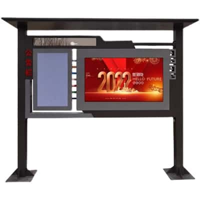 四川电子阅报栏 | 公园宣传栏 | 智慧社区广告宣传栏智能互动大屏